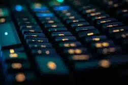 black computer keyboard